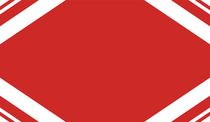 Simple Background With Abstract Square Shape And Some Outlines In The Corners