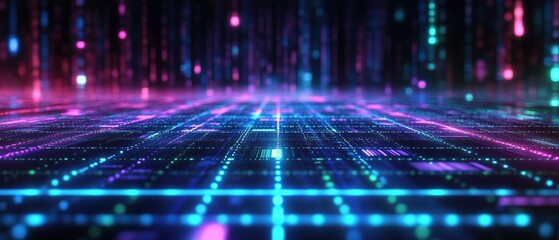 Futuristic digital network