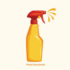 Spray Bottle Illustration Art work
