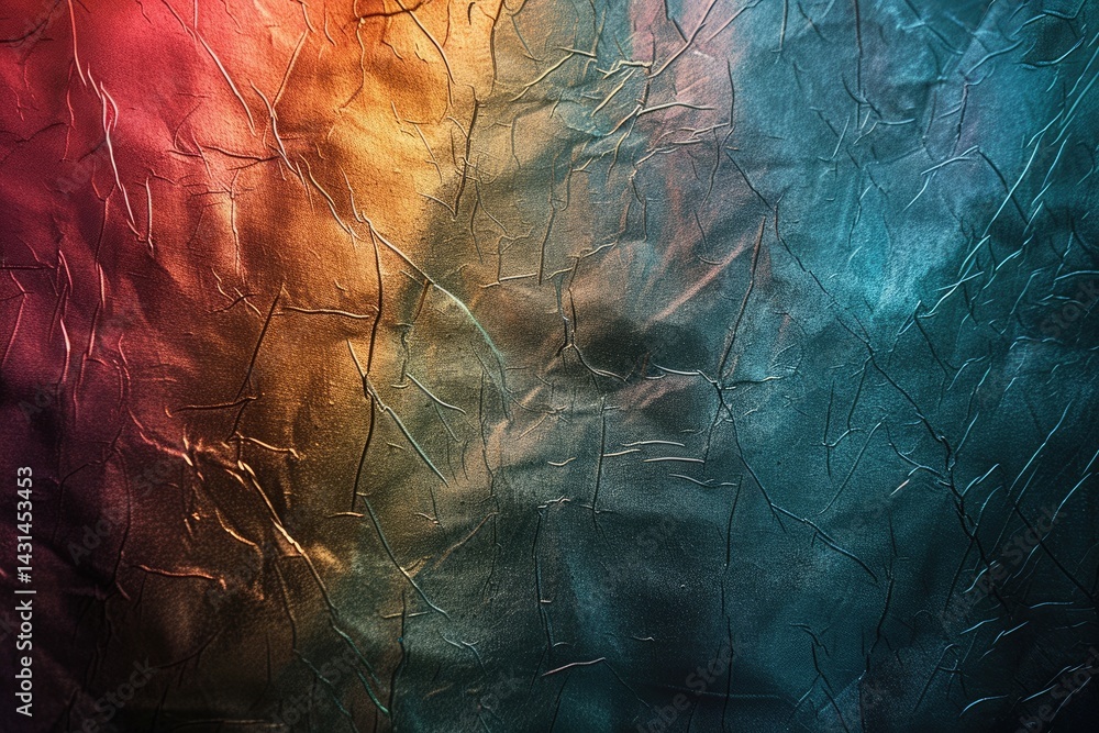 Poster abstract pastel iridescent fluid patterns with wavy lines. background image of wavy line with colorf