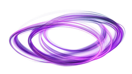 Abstract Purple Circle Swirl with Motion Effect