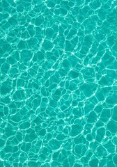 Obraz premium Aqua Serenity Teal Water Texture Background