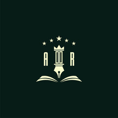 initials design modern legal attorney law firm lawyer advocate consultancy business logo vector