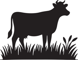 Cow simple icon. Vector ICON all icon Viktor.