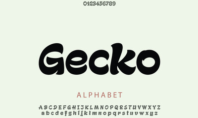 Luxury Gecko Personal Use Only alphabet letters font for logo