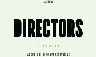 Luxury TT Directors DEMO BL Regular alphabet letters font for logo