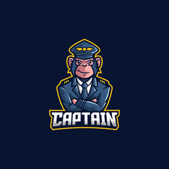 Monkey Captain Logo