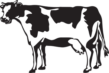 Cow simple icon. Vector ICON all icon Viktor.