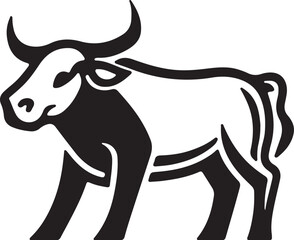 Cow simple icon. Vector ICON all icon Viktor.