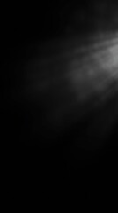 Dark Abstract Light Rays: A Monochromatic Smoke Effect