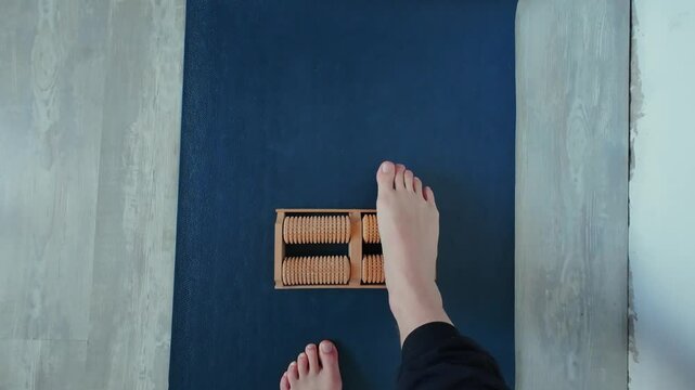 A foot massage roller significantly enhances relaxation and reflexology during yoga practice, making it an invaluable and beneficial addition to your overall selfcare and wellness routine