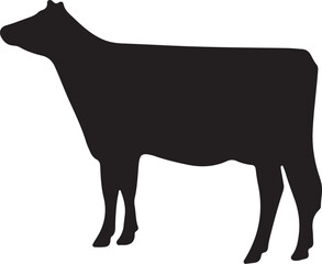 Cow simple icon. Vector ICON all icon Viktor.