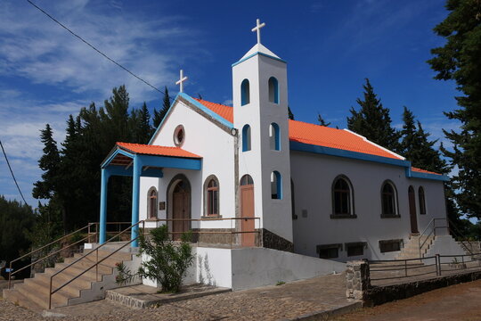 Bergkirche in Pico de la Cruz auf Santo Ant&aacute;o Kapverden