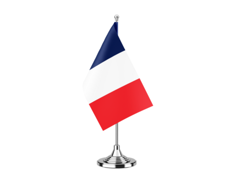 France Table Flag