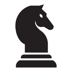Chess pawn icons set in black filled and stroke line style
