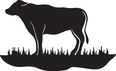 Cow simple icon. Vector ICON all icon Viktor.