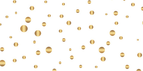 Golden Sparkles and Glimmering Dots Gently Floating Against a Clear White Canvas. Falling Golden Sparkles and Dazzling Glitter Confetti Drifting Gently Over a Transparent White Background, 