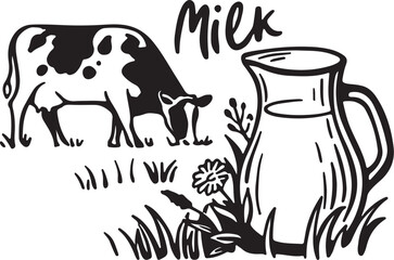 Cow simple icon. Vector ICON all icon Viktor.