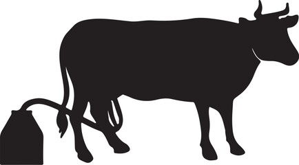 Cow simple icon. Vector ICON all icon Viktor.