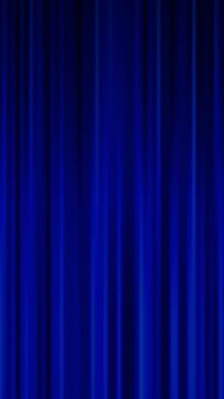 揺れる舞台カーテン背景のループ動画（青）【縦長ビデオ】