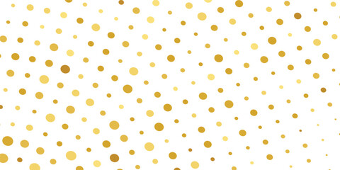 Abstract Golden doted glitter on transparent background. Luxury sparkling confetti. Celebration falling doted gold glitter. Filling the Air with Luxury and Elegance for a Perfect Celebration
