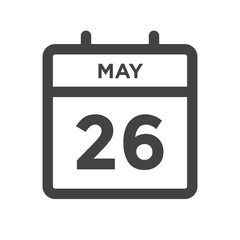 May 26 Calendar Day or Calender Date for Deadline Appointment