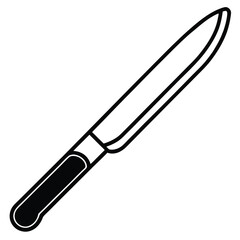  bread knife vector illustration