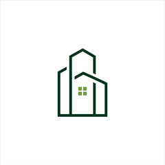 creative simple logo design initial AG homes