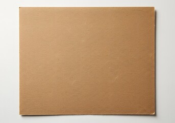 Fototapeta premium Empty beige surface plain square material background