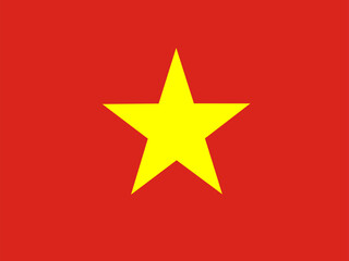  Vietnam National Flag Vector