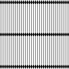Naklejka premium Straight line pattern with black-white diamond shape. Abstract geometric line pattern seamless. Classic, simple, minimal, luxury, repeat concept for decor, cover, design, fabric texture, wrapping.