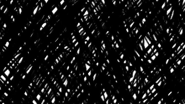 Pastel pencil texture background 4K stop motion video. Abstract hand drawn doodle sketch lines backdrop loop animation. Stroke scribble freehand drawing overlay