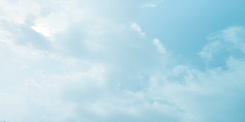 	
sunny sky blue light watercolor background. Aquarelle painting brush effect card paper textured canvas cloudy smoke space for text, entertaining card, template. aquamarine color graphics illustratio