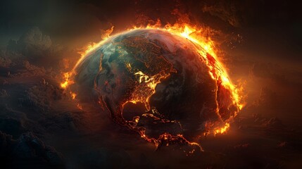 Fototapeta premium Digital mapping of the european union network for data and business exchange in america