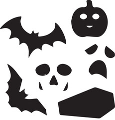 halloween ghost vector illustration