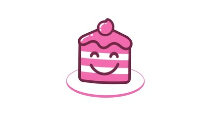 Cute Cake Slice