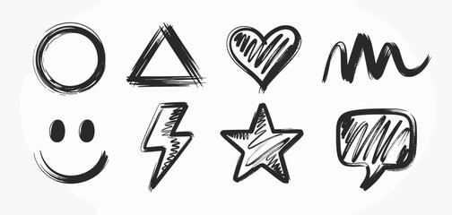 Bubble, square, circle, heart, arrow, doodle, hand drawn doodle, chalk doodle, hand drawn, illustrations, lines, brushes, grunges, svg, silhouette, circles, frames, borders, header, silhouette frames,