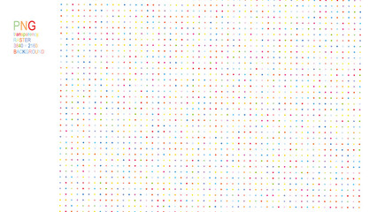 Colored Halftone Raster Design for TextColored Halftone Raster Design for Text