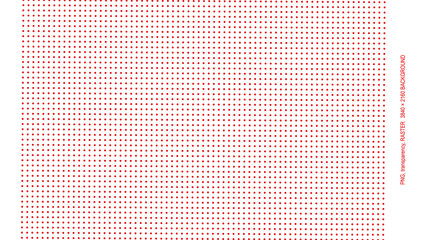 Abstract halftone raster design for text and background