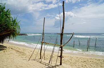 stilt for sri lanka fisherman