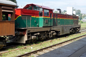 Obraz premium old trains of sri lanka