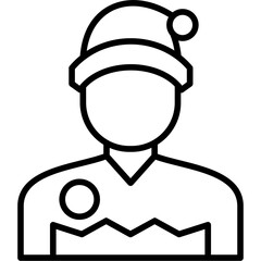 Christmas Boy Icon