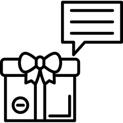 Gift Chat Icon