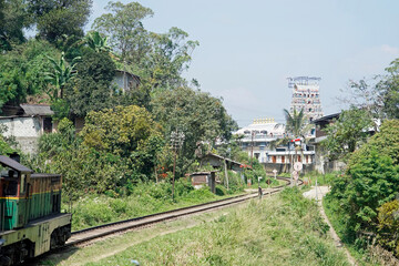 Obraz premium old trains of sri lanka
