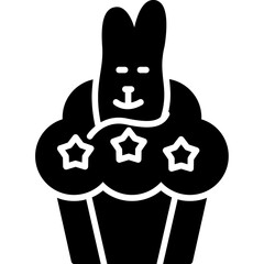 Easter Cupcake Icon