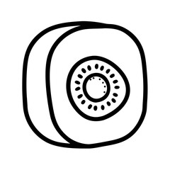 vector illustration of a power button