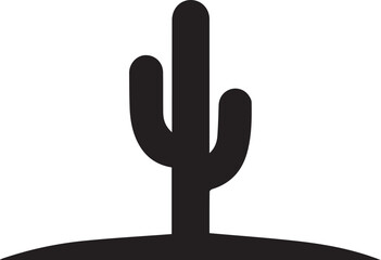 vector cactus silhouettes