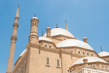 Obraz premium Mezquita de Mohamad Ali o Mehmet Ali, Ciudadela de Saladino, El Cairo, Egipto