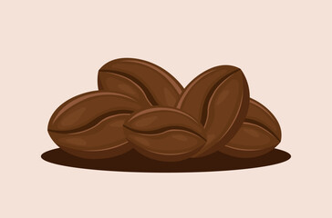 Coffee beans background.