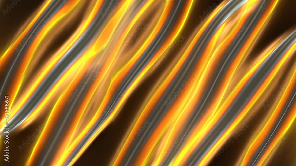 Poster abstract colorful background animation with glowing lines